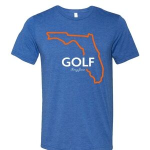 SWING JUICE University of Florida Golf Tee with Orange Outline S NWT